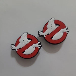 2 Stück Ghostbusters Schuh Kroko Anhänger - Bild 1 von 2