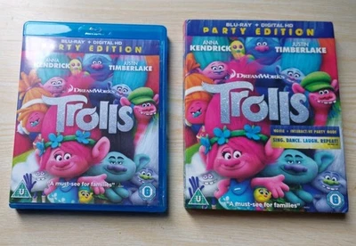 Trolls (Blu-ray, 2016) - Image 1 of 4
