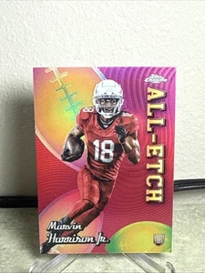 2024 Topps Chrome - All-Etch Marvin Harrison Jr. #CAE-MH Pink Refractor (RC) - Bild 1 von 2