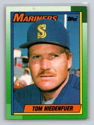 1990 Topps - Tom Niedenfuer #306 - Image 1 of 2