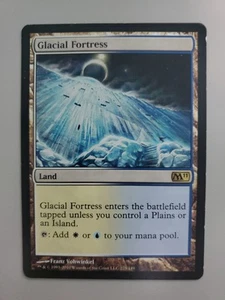 MTG Glacial Fortress Core Set 2011 Regular Rare LP - Picture 1 of 1