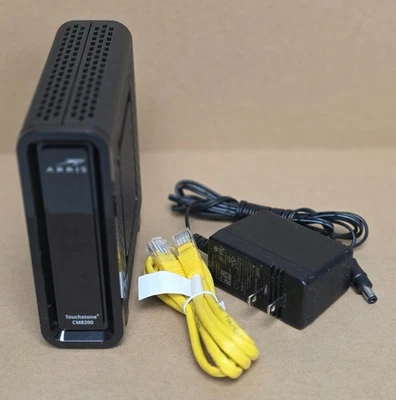 Arris Touchstone CM8200A DOCSIS 3.1 Ultra Fast Cable Modem W/ Power Supply - Image 1 of 4
