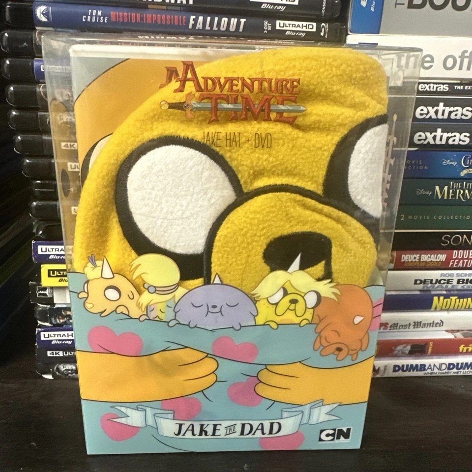 Adventure Time! Jake The Dad DVD Including Jake Hat And Case For the Set - Image 1 of 1