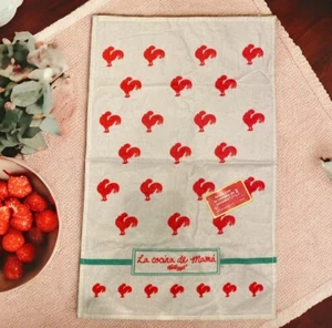 "Asciugamano per piatti gallo Kellogg's (2010)reads in spagnolo ""la cucina della mamma""" - Foto 1 di 8