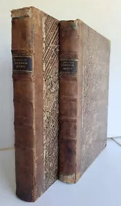 1764 VIRGIL ROMAN POETRY ILLUSTRATED 2 FOLIOS antique Bucolica Georgica antique - Picture 1 of 24