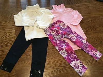 Nuevo con etiquetas Lote de 4 piezas 2T CR Niños tks Koala Niños Pequeños Niñas Prendas para el torso y Pantalones Leggings 24m 2 Foto 1 de 4