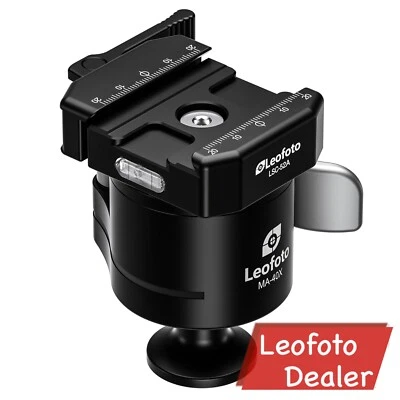 Leofoto MA-40X Outdoors Lever-Release Rapid Lock Ball Head - MA-40X | Arca - Image 1 of 4