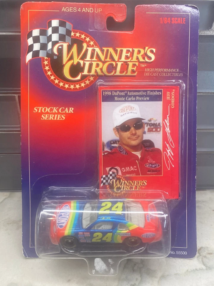 Serie Di Auto Stock Di Winner's Circle, Jeff Gordon, #24, DuPont Monte Carlo - Immagine 1 di 1