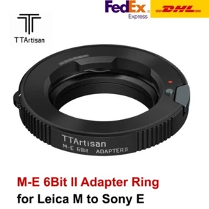 TTArtisan M-E 6Bit II Lens Adapter for Leica M-mount Lens to Sony E Mount A6500 - Bild 1 von 10