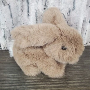 Manhattan Toy Co. Brown Bunny Rabbit Stuffed Animal Plush Cottontail 8" Long - Picture 1 of 6