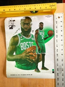 Celtics Heat 30. November 2022 Promo Game Poster Kate William Royals RAR - Bild 1 von 2
