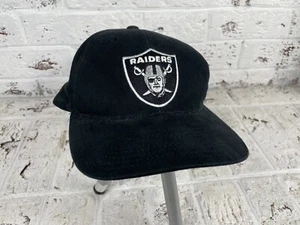 Vintage 90s Oakland Raiders Logo Spell out American Needle NFL Licensed Hat Cap - Picture 1 of 9