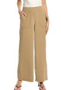 Max Studio Women's Twill Pants with Pockets Size S. NWT
