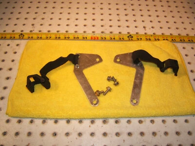 Mercedes Early R129 SL in trunk wind screen LEFT & Right US 1 set of 2 Holders - Image 1 of 4