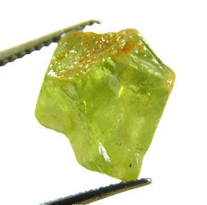 PERIDOT ROUGH FACET GEM GEMSTONE LIME GREEN VIETNAM GENUINE NATURAL 5.15CT NICE - Picture 1 of 5