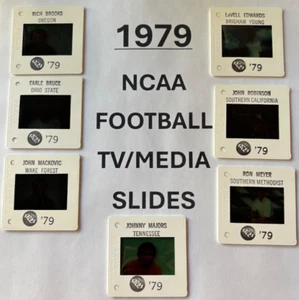 1979 NCAA COLLEGE FOOTBALL TV MEDIA SLIDES  $4.99 each MANY different!! YOUPICK! - Picture 1 of 2