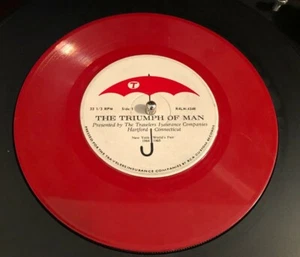 Vintage 1964 THE TRIUMPH OF MAN Record 1964 NY World's Fair Traveler's Insurance - Bild 1 von 3