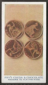 FRYS-TRICKS & PUZZLES (BLACK BACK) 1924-#17- QUALITY CARD!!!