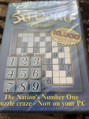 Sudoku Classic (Windows 98) (2006) Brand New & Sealed - Image 1 of 2