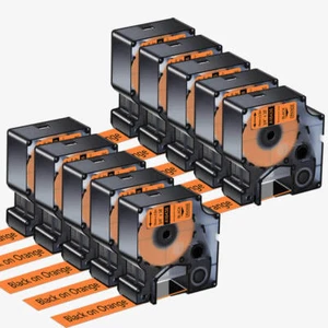 Cinta de etiqueta permanente industrial compatible 18436 19 mm para DYMO Rhino 4200 paquete de 10 - Imagen 1 de 11