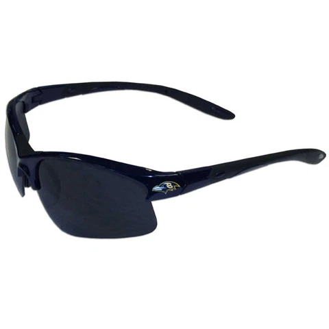 Baltimore Ravens Blade Sunglasses NFL Glasses Fan Maximum UVA/UVB, Licensed Cover