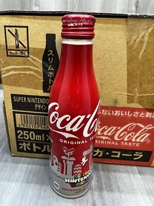 Super Nintendo World Japan Coca Cola Limited Edition Coke Bottle - New & Full - Picture 1 of 2