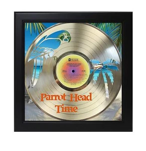 Jimmy Buffett Laser Cut Record With Poster Art Shadowbox C3 - Picture 1 of 1
