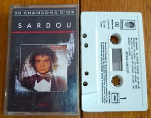 MICHEL SARDOU - 20 CHANSONS D'OR | K7 Tape Cassette | CAEB1 - Bild 1 von 1