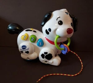 VTech Pull and Sing Puppy Interactive Baby Toy Music Sounds Developmental- Works - Picture 1 of 9