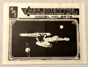 Vintage Star Trek USS Enterprise Model Instruction Manual - AMT ERTL No. 6676 - Picture 1 of 4