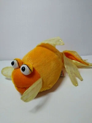 Webkinz Ganz Fantail Goldfish Sparkly Plush Stuffed Animal No Code  - Image 1 of 4