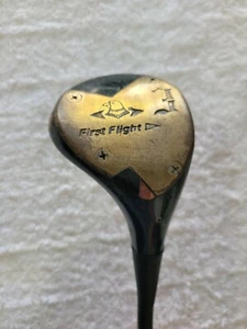 PERSIMMON First Flight EAGLE HEAD 3 Wood RH Steel Shaft Pro Only Grip - Picture 1 of 8