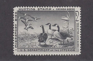 US Sc RW25 MLH. 1958 $2 Duck Hunting Permit Stamp   - Picture 1 of 1