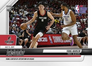Yang Hansen RC - 2025-26 Panini Instant NBA #16 Portland Trail Blazers PRESALE - Picture 1 of 2