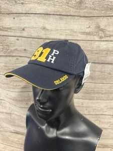 PLANET HOLLYWOOD 91PH ~ Orlando ~ Hat /Cap ~ One Size Adjustable ~ Blue/ Yellow - Picture 1 of 3