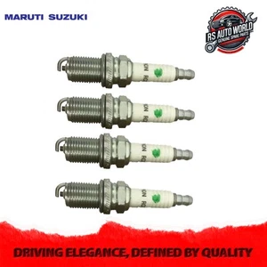 Maruti Suzuki spark plug set of 4 for Baleno 1999-2007 Swift 2005-12 09482M00551 - Picture 1 of 6