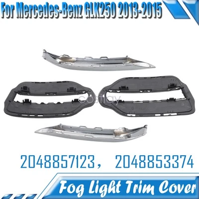 Fog Light Trim Cover Right + Left W/O light For Mercedes-Benz GLK250 2013-2015 - Image 1 of 4