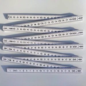 High Quality Folding Ruler 2Meters Measurements Measuring Ruler Ten-Parts - Picture 1 of 12