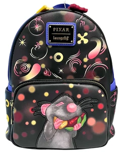 NUEVA Mini Mochila Loungefly X Disney Pixar Ratatouille Remy Escena de Comida EXCLUSIVA - Imagen 1 de 9