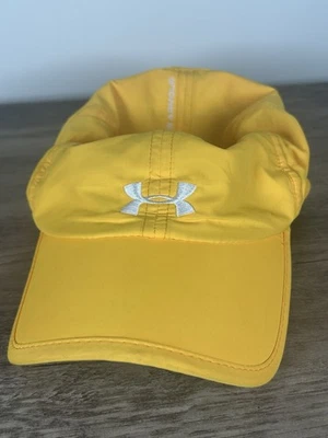 Under Armour Yellow Adjustable Running Hat  - Image 1 of 4