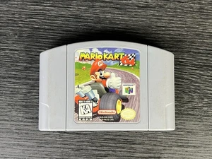 Mario Kart 64 Nintendo 64 Spiel nur Cartridge - Original, getestet / gereinigte Pins - Bild 1 von 5