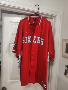  Philadelphia 76ers Vintage  Nike Warmup Jacket Men's XXXL - Picture 1 of 8