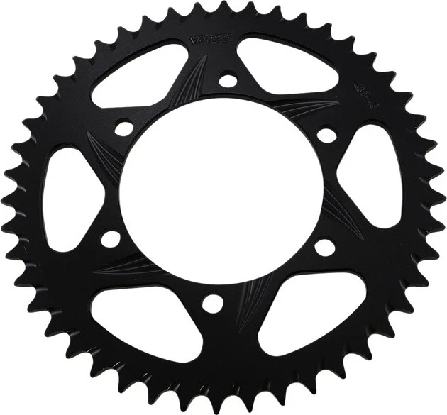 Piñón trasero de aluminio Vortex F5 46T 520 negro #435K-46 Foto 1 de 1