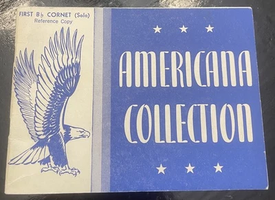 Vintage Americana Collection Song Book 1942 Rubank Music For First B Flat Cornet - Image 1 of 4