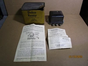 NOS 1935-38 Buick Pontiac Vintage AC Delco Remy Regulator 1118315 - Picture 1 of 6