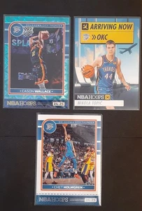 2024 NBA Hoops OKC Thunder Younguns Trio ππ Wallace Teal Explosion Prizm - Picture 1 of 2