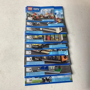 Anleitung NUR BÜCHER 1-3, 5-10 Lego 60097 City Square Verkehrsanleitungen - Bild 1 von 20