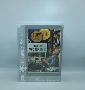 🧩NEU: Bei der Arbeit Puzzle 1000 Teile Limited Edition Stevan Dohanos Schmidt - Bild 1 von 7
