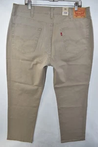 Neu Levi's 541 sportliche Taper Jeans Hose Timberwolf braun Herren Größe 38 x 30 - Bild 1 von 12