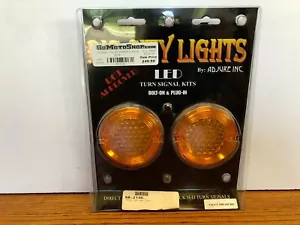 BIG CITY LIGHTS FOOTBALL FRONT AMBER TURN SIGNAL H-D 86&UP HH2270-A NEW IN BOX! - Picture 1 of 4